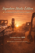 🎸 Signature Studio Edition – Ultimate Keepsake Package
